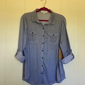 NWT Eden & Olivia long sleeve Womens shirt size 2X